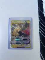 Pokemon Pikachu & Zekrom GX Karte guter Zustand