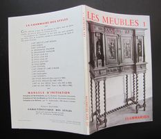 Mobilier : LES MEUBLES vol I.  Flammarion (1962)