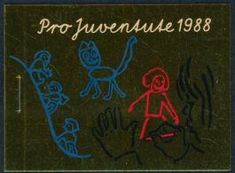 1988 - Pro Juventute - Markenheftchen - Ersttag ET