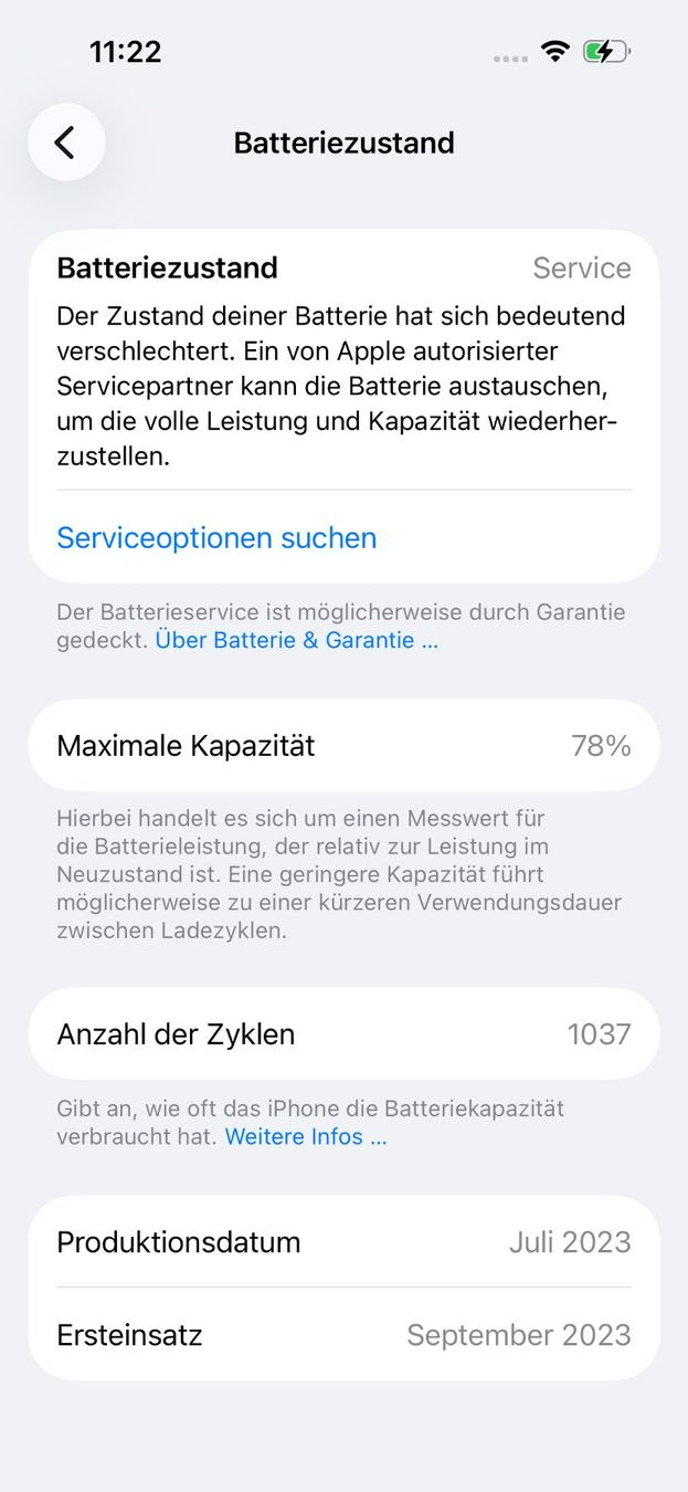 Apple Telefoni cellulari / Smartphones: iPhone 15pro - 256gb weiss – Usato da Wettingen venduto da chr_59sv 4