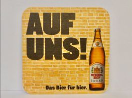 Bierdeckel ZIEGELHOF Bier Untersetzer Vintage Rarität