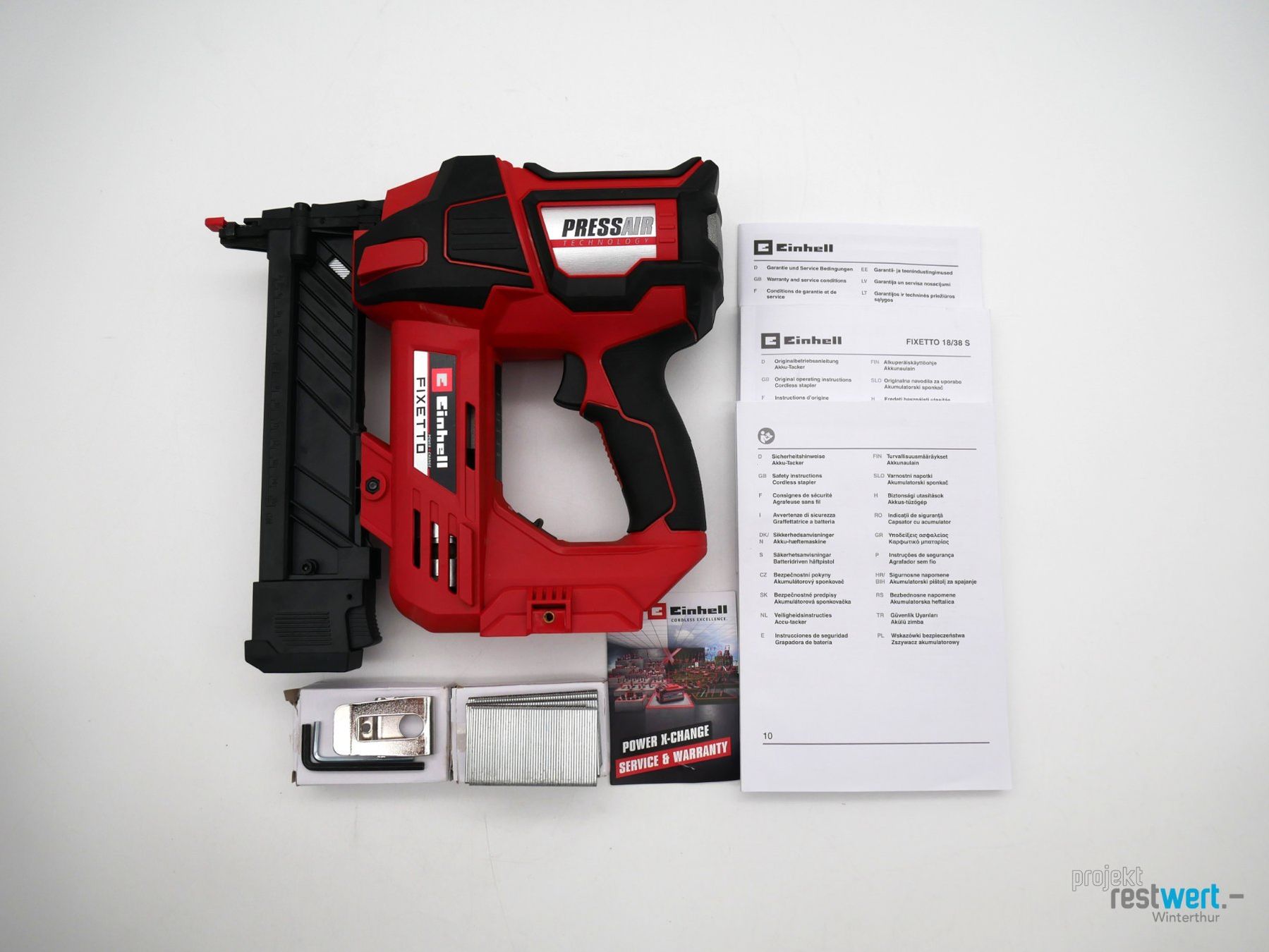 Einhell Tous les outils: EINHELL Fixetto Akku-Tacker 18/38 S – Neuf (Voir description) à Winterthur par Restwert_Winterthur 1