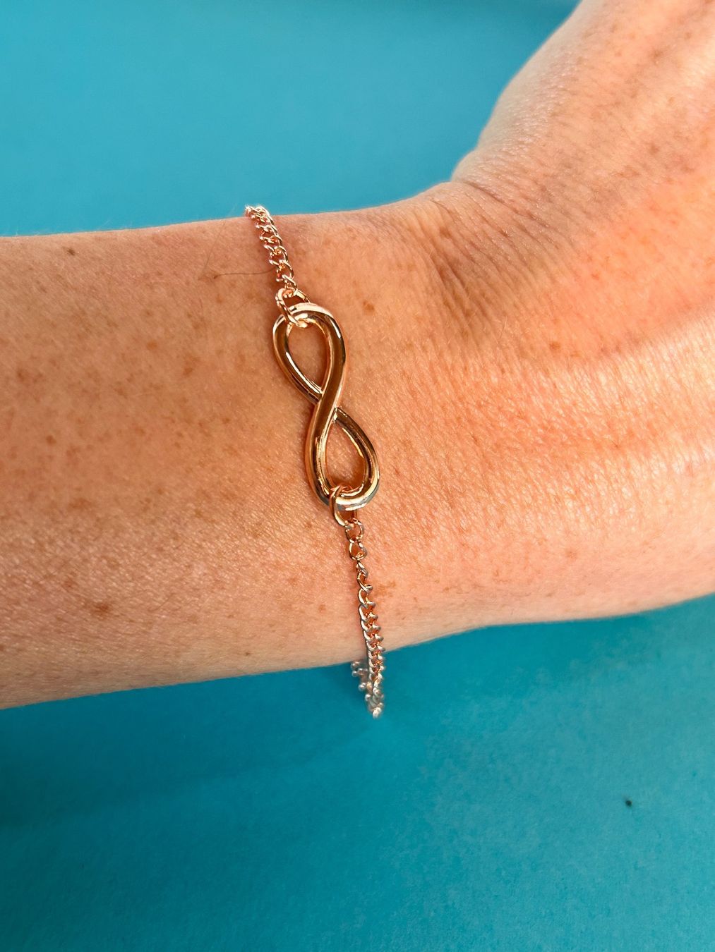 Bracciali & Braccialetti: Armband EWIGKEITS-ketteli Eternity Rosé – Nuovo e nell'imballaggio originale da Laufen venduto da Bellavitaboom 4