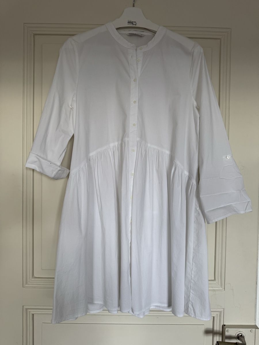 Only Tuniche: Tunika/ Kleid, weiss, 40 – Usato da Biel/Bienne venduto da Tibet20