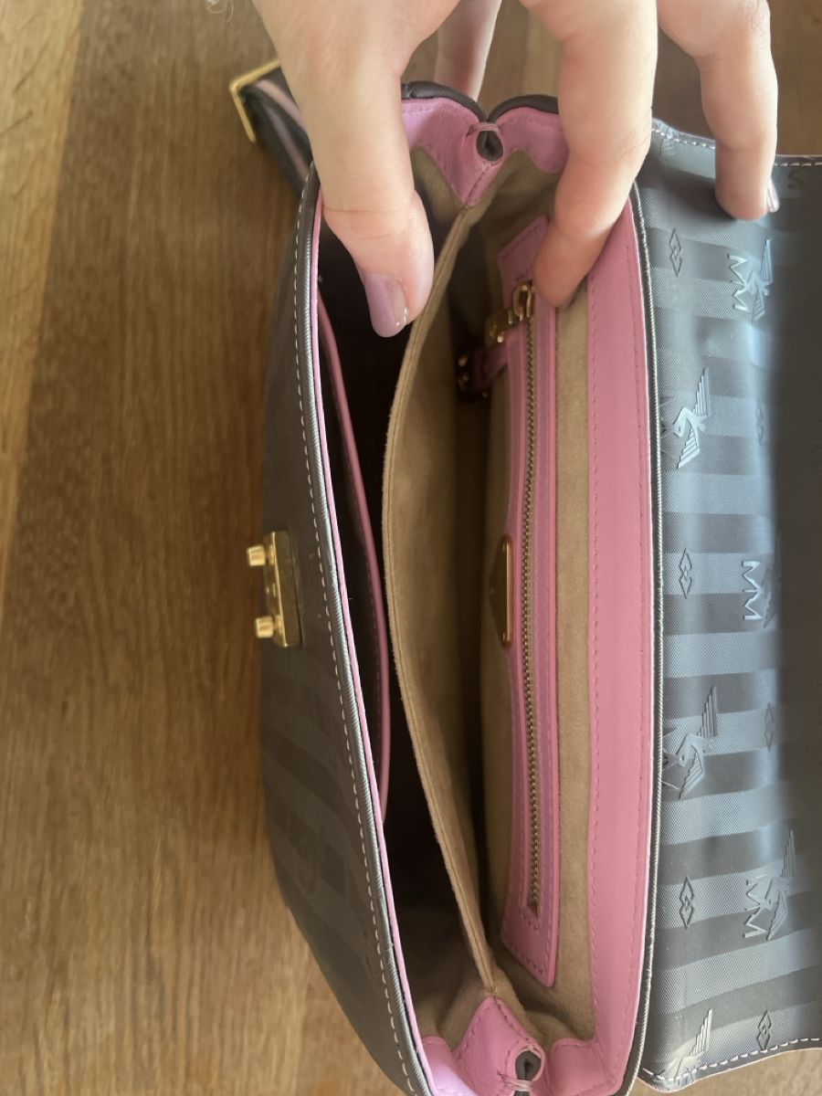 Maison Mollerus Borse da donna: Maison Mollerus Handtasche braun/rosa – Usato da Ebikon venduto da mar_lwl5 2