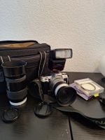 Minolta Dynax 505 si + 2 Objektive + Flash + Tasche