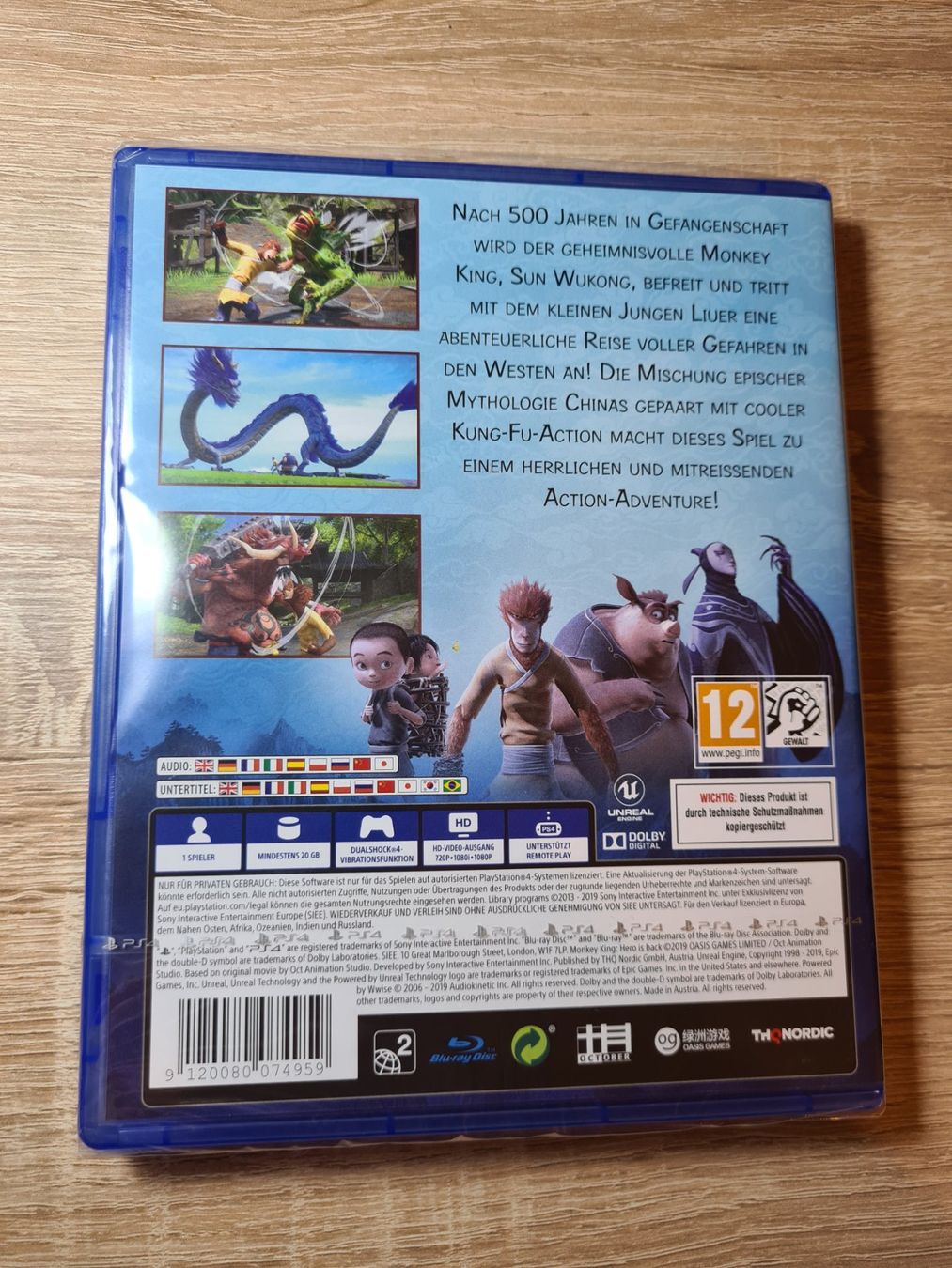 Giochi: Monkey King: Hero is back (Multilanguage) - PS4 - NEW – Nuovo e nell'imballaggio originale da Carouge GE venduto da Gasco 1