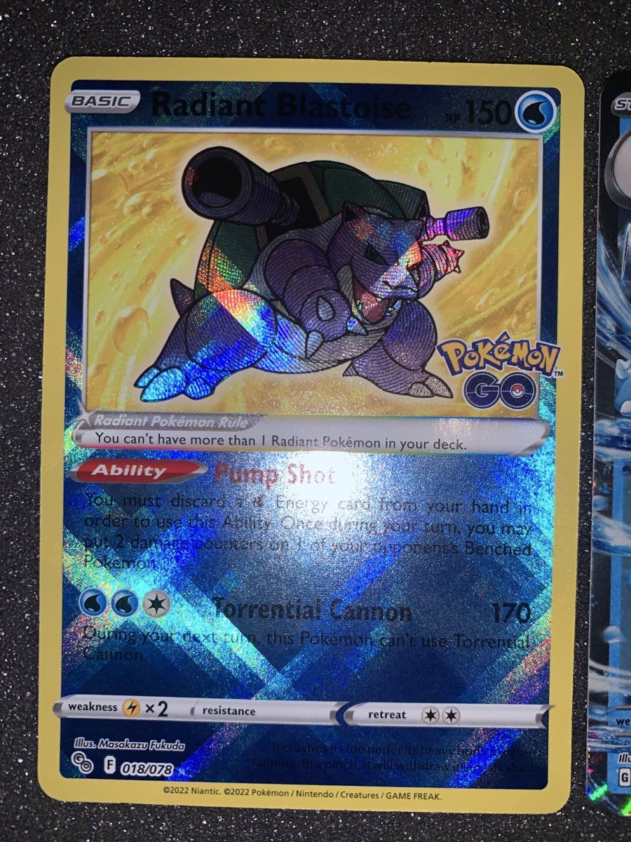 Pokémon Cartes à collectionner: Ab 1.- Blastoise EX 009/165 e Radiant Blastoise – D'occasion à Bironico par ars_z6lb 2