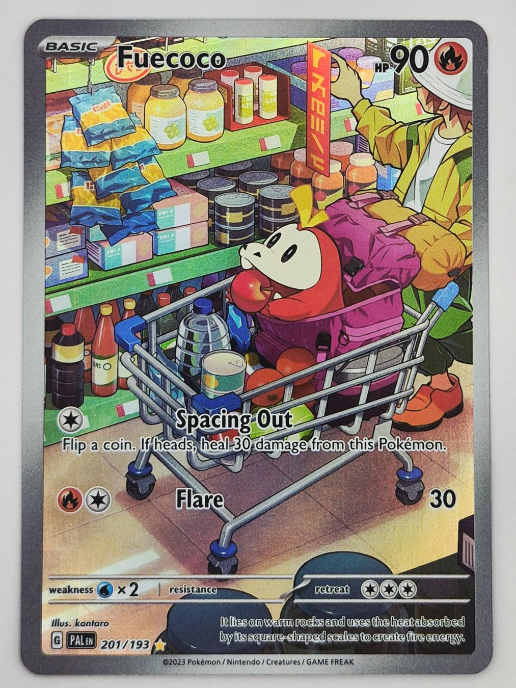 Pokémon Sammelbilder & Trading cards: Fuecoco / Krokel / Paldea Evolved / PAL – Neu (gemäss Beschreibung) aus Arni AG von PokemonCardsStore