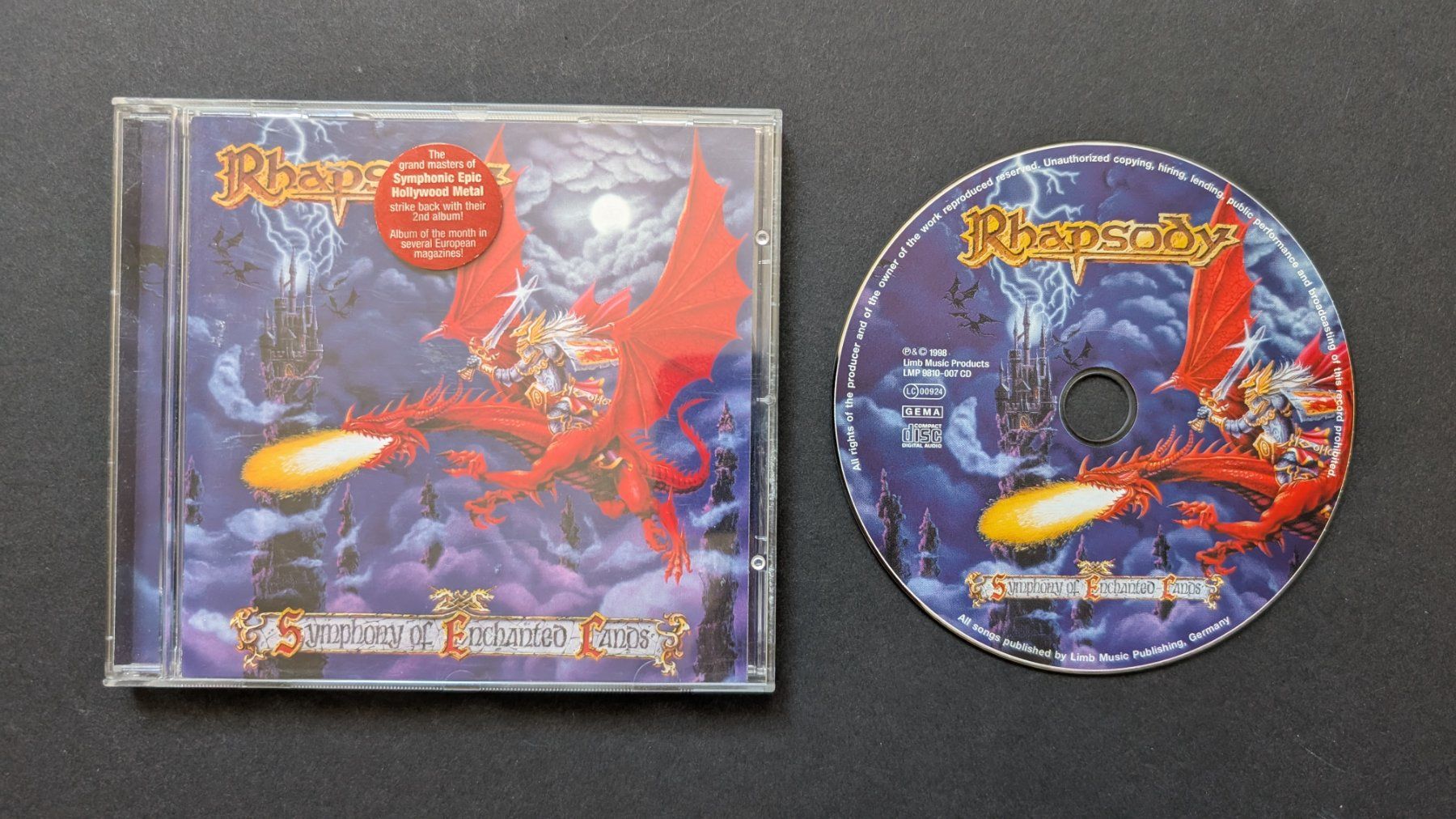 CDs: Rhapsody | Symphony of Enchanted Lands| CD – D'occasion à Bottmingen par dan_c5wb