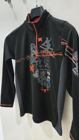 Pull ski, hiver, Albright, enfant taille 152 noir