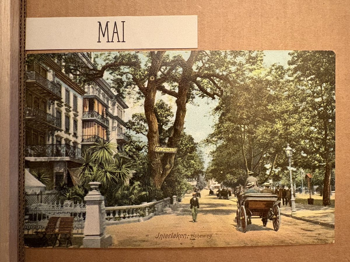 Cartoline postali: AK von Interlaken – Usato da Rümlang venduto da Kartenpost1