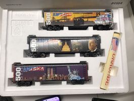 Märklin H0 84564 USA 500 Jahre Special Box Car Set!