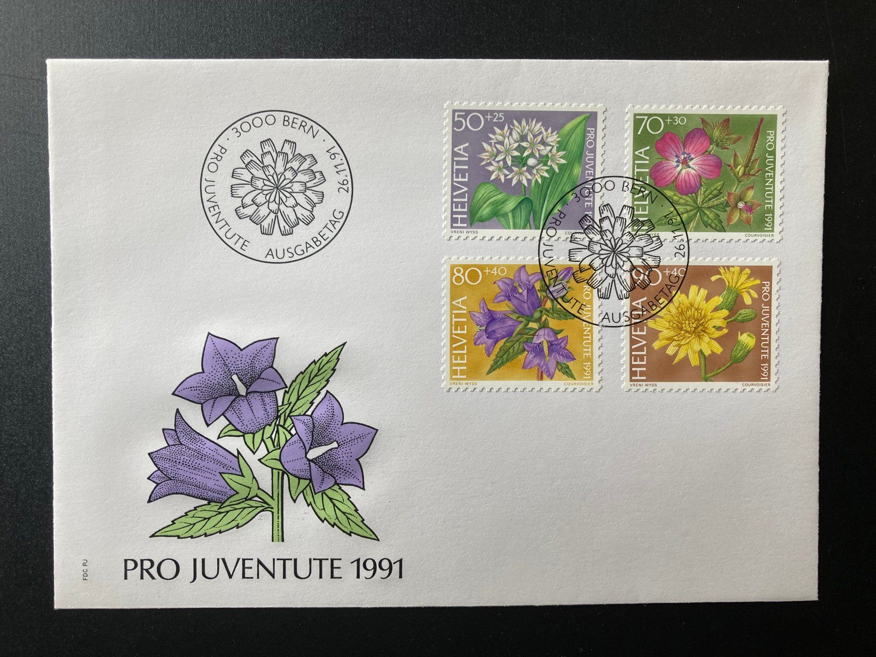 Tutti i francobolli: FDC Pro Juventute 1991 – Nuovo (secondo la descrizione) da Niederurnen venduto da Alpineyeti