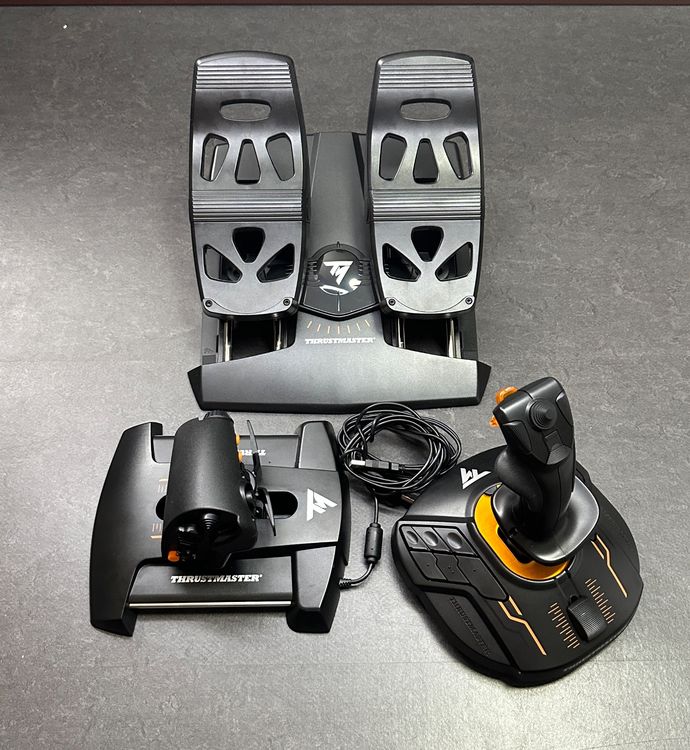 Thrustmaster T.16000M FCS Flight Pack inkl. OVP (Gebraucht) in ...