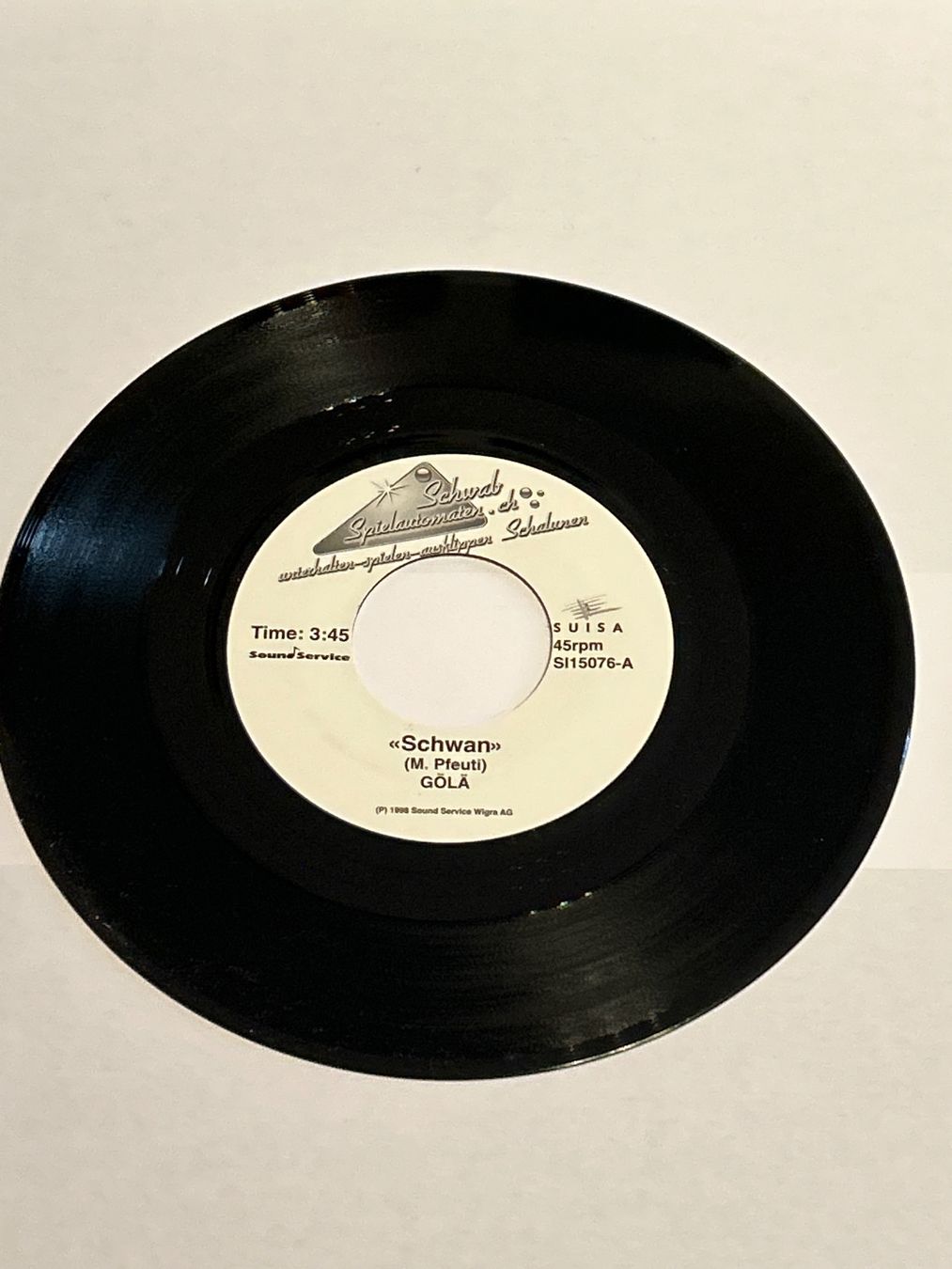 Schallplatten: Gölä. Single. NEUWERTIG. Schwan / Uf u dervo – Neu (gemäss Beschreibung) aus Faulensee von Mizuno06