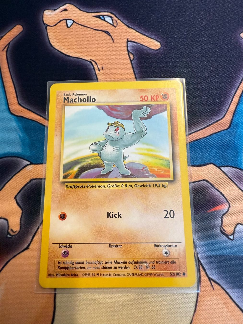 Pokémon Carte collezionabili: Machollo (BS 52) - Base Set – Usato da Bülach venduto da Pfrenzel