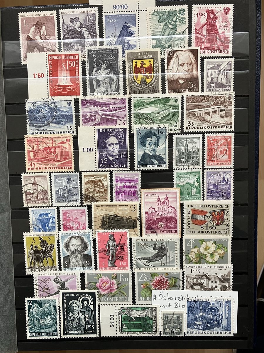 Tutti i francobolli: A Österreich 1960-2007 6s – Usato da Cham venduto da Diablo1232
