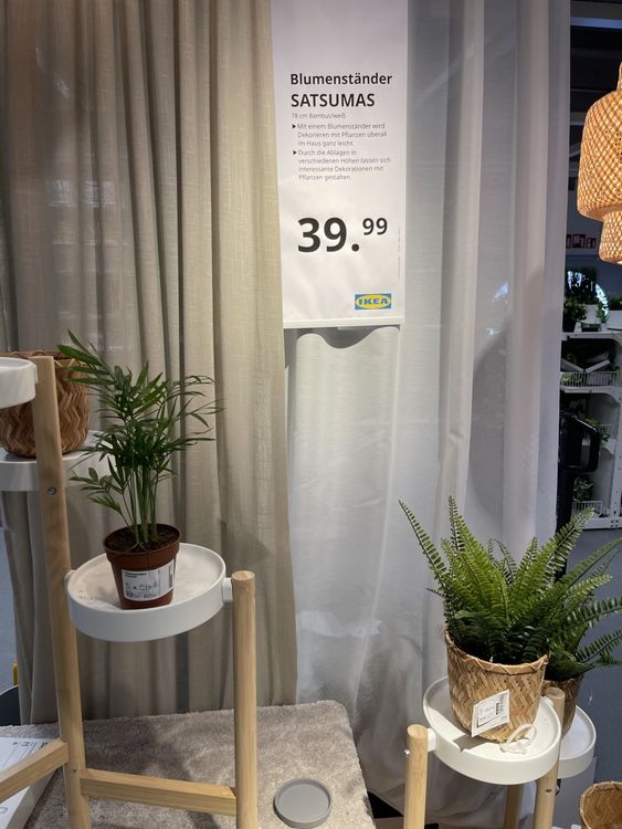 Ikea Blumenständer Bambus Kaufen auf Ricardo