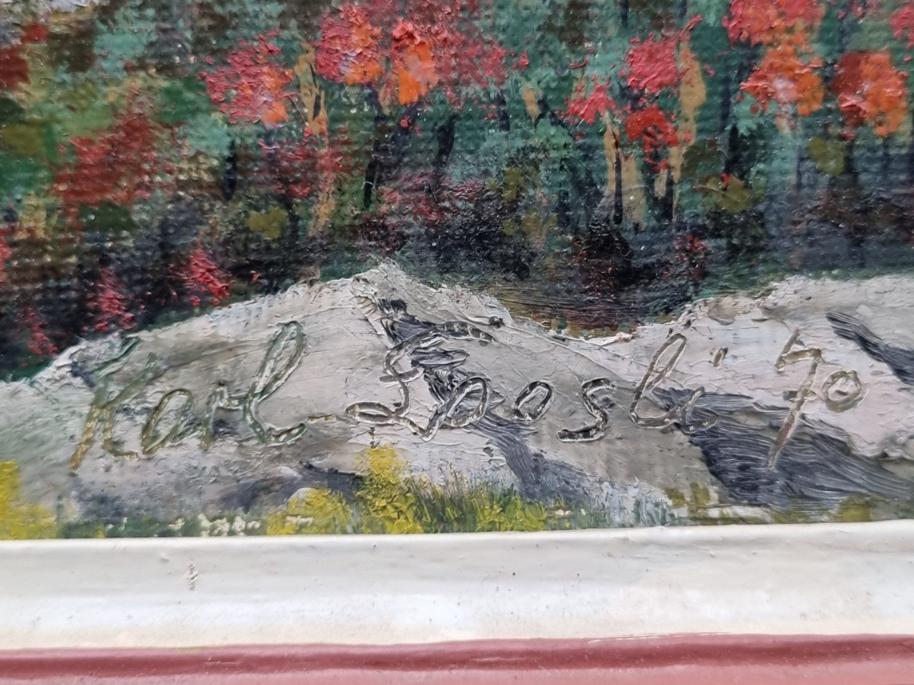 Dipinti: Berglandschaft Gemälde, – Usato da Riedholz venduto da mic_sv5c 2