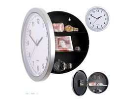Versteckte geheime Wanduhr