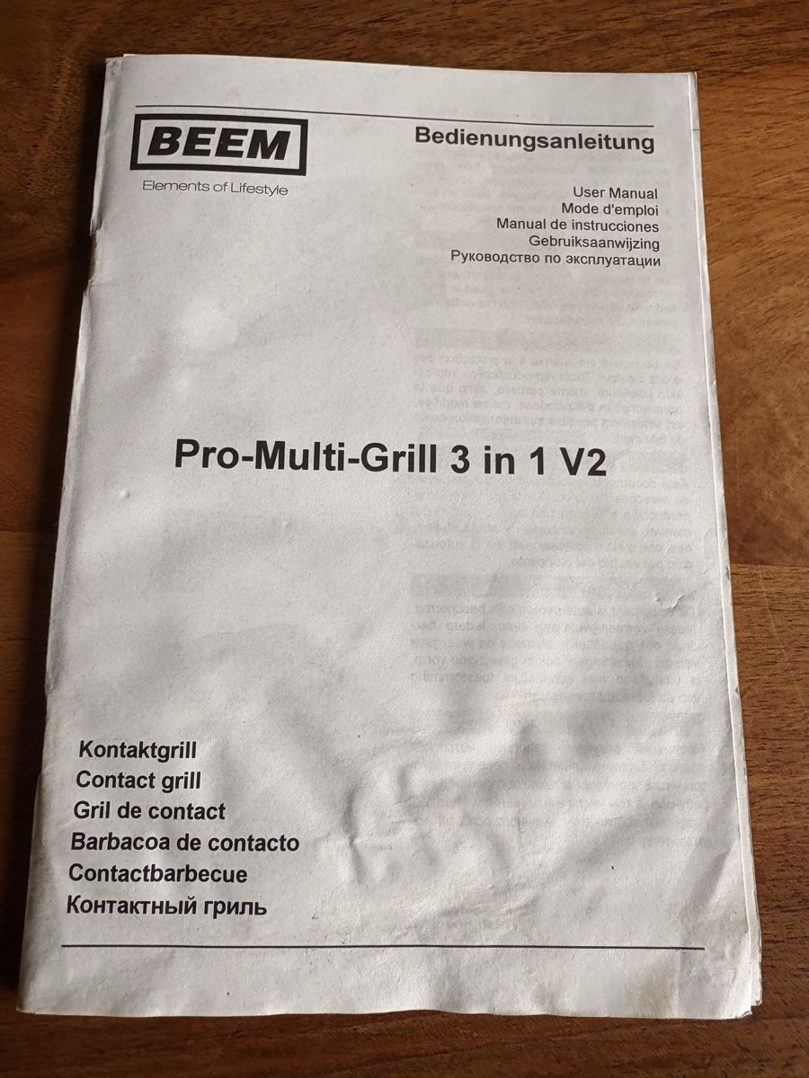 Griglie: BEEM Pro-Multi-Grill 3 in 1 V2 – Usato da Stans venduto da eselohr01 7