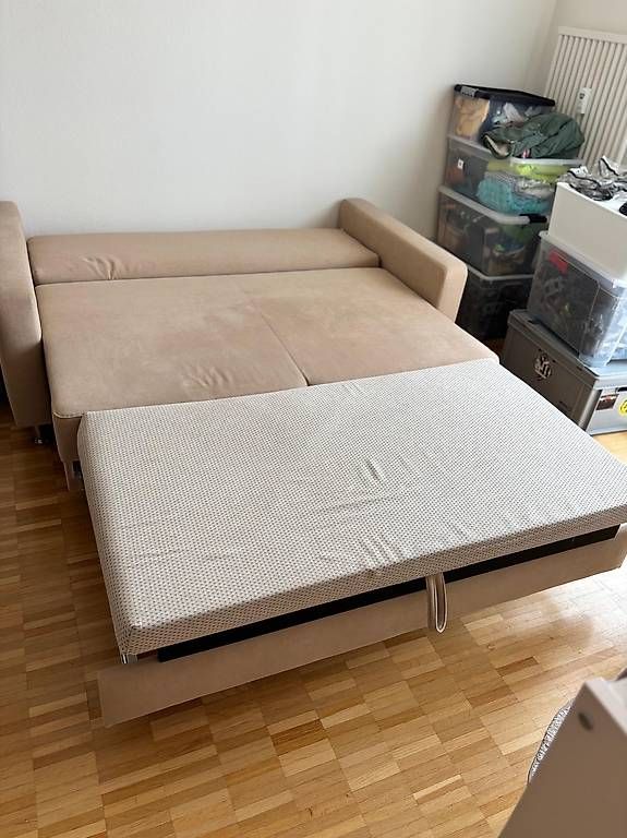 Pfister Sofas: Sofabett / Schlafsofa, beige – Gebraucht aus Basel von PE_aus_B 3