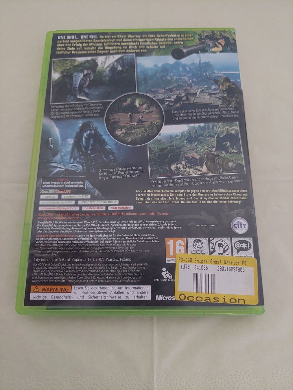 Giochi: Sniper Ghost Warrior – Usato da Köniz venduto da Gamecollect 2