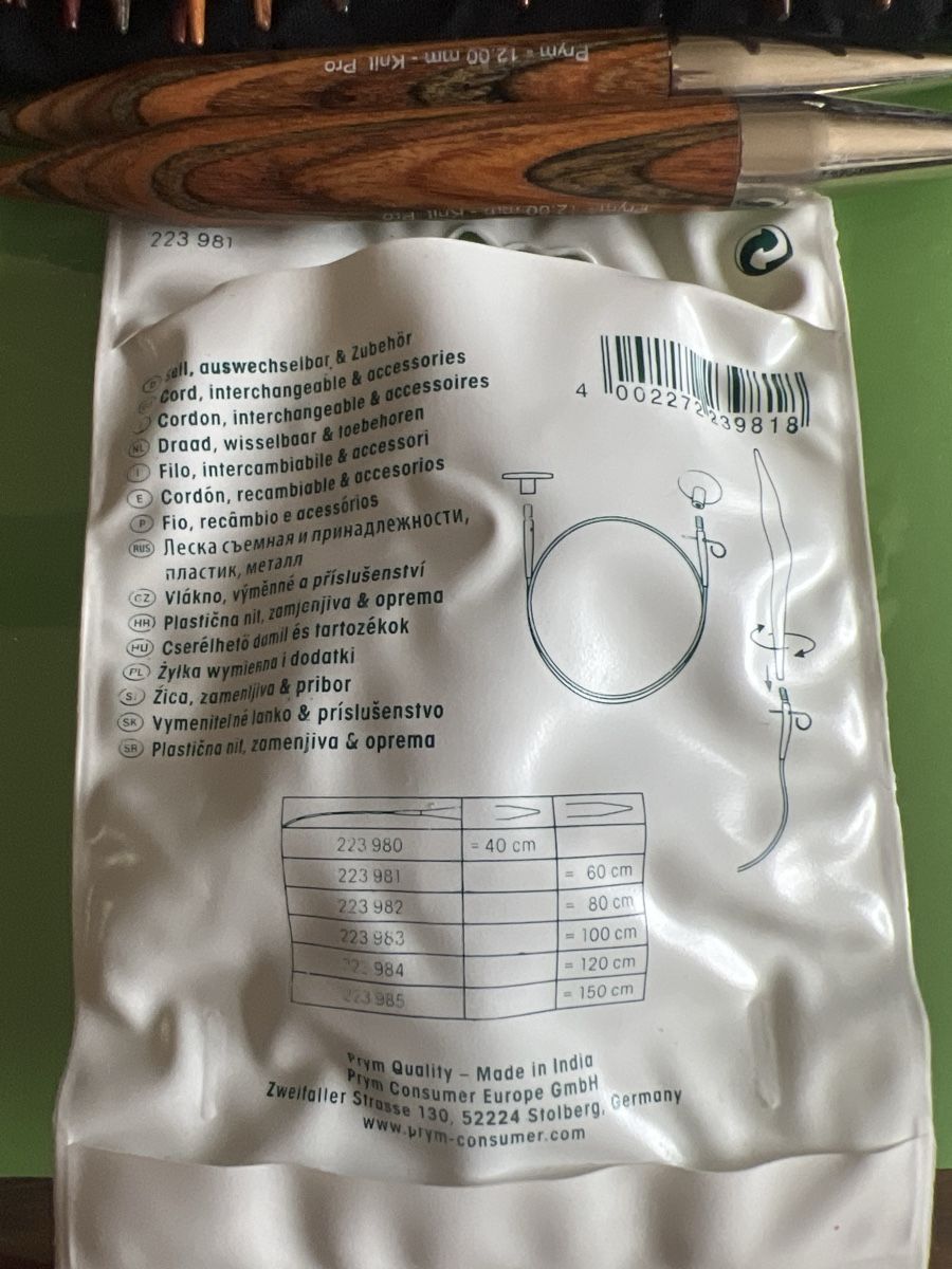 Ferri: 13 Paare KnitPro Rundstricknadeln  – Usato da Kriegstetten venduto da Jumbo014 6