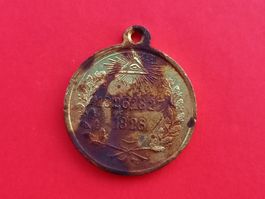 Medaille Freimaurerei (Maçonnerie), 11g