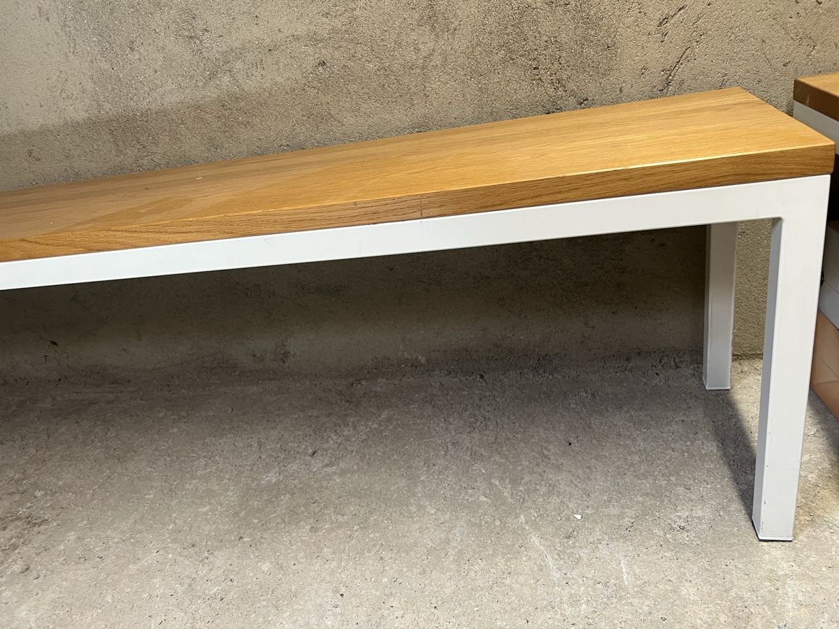 Panchine: Sitzbänke Eiche massiv Swissmade – Usato da Biel/Bienne venduto da Tausendassa 4