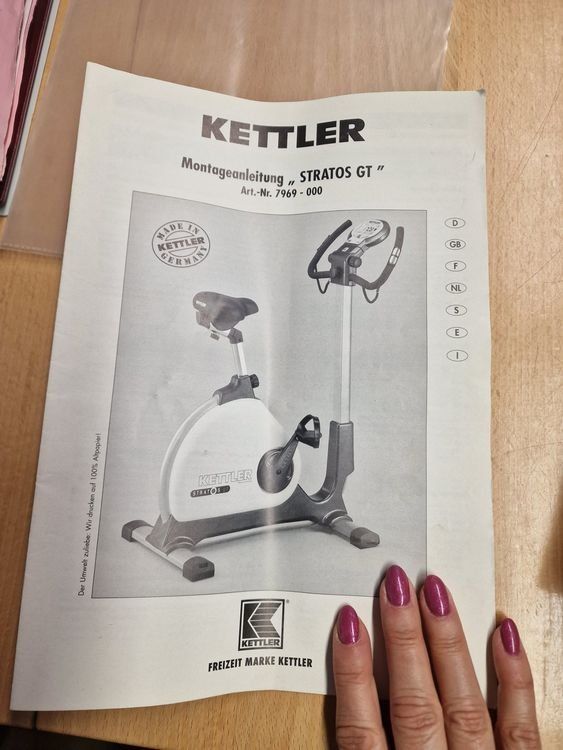 Hometrainer: Kettler Hometrainer – Usato da Zürich venduto da Bice2 1
