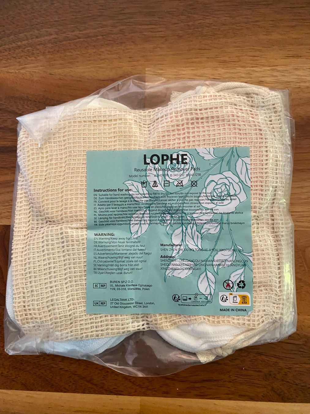 Cura del viso: Wiederverwendbare Make-up Entferner Pads – Nuovo e nell'imballaggio originale da Zürich venduto da drummergirl98 1