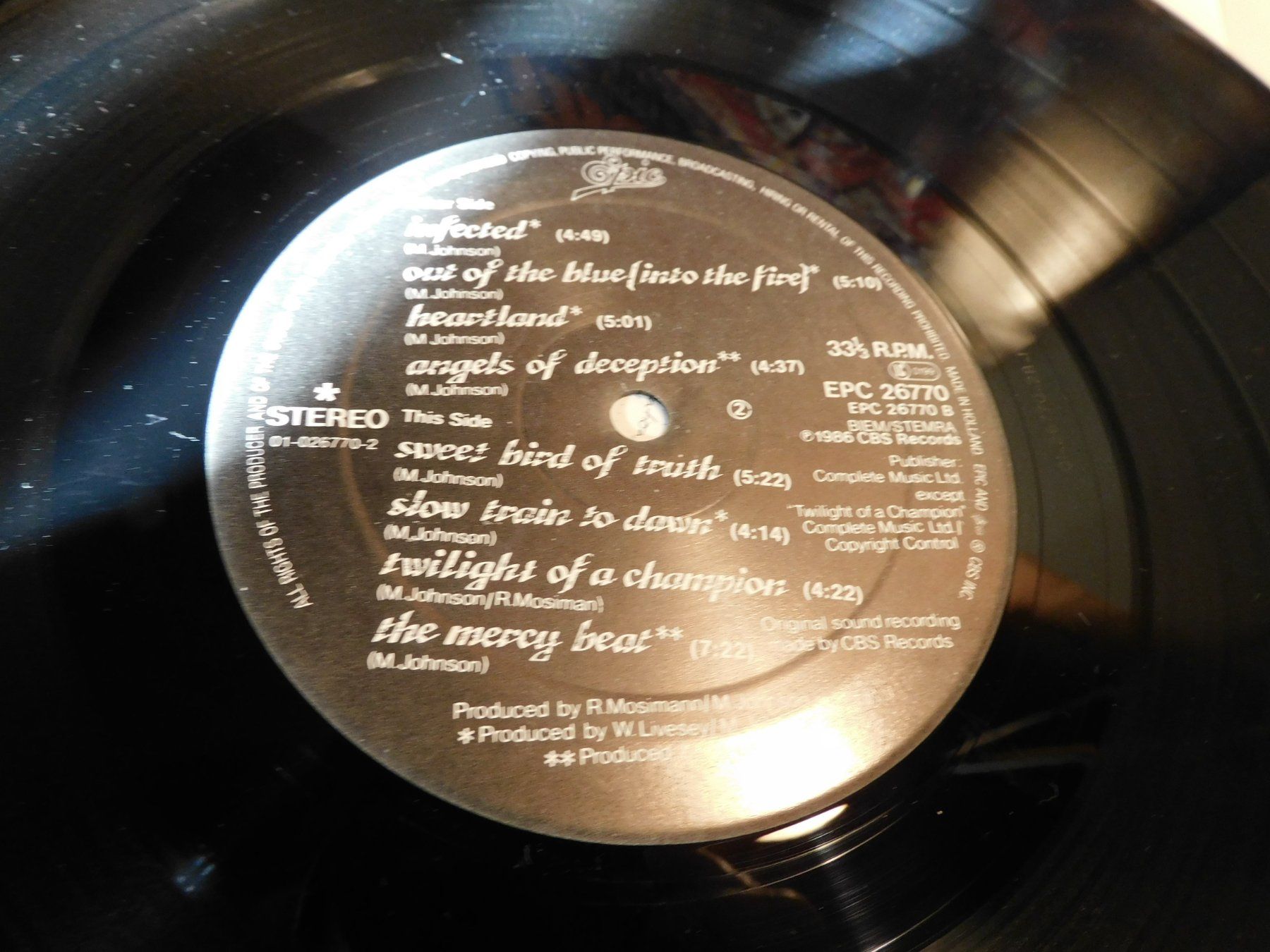 Dischi in vinile: LP Schallplatte  The infected - 1986 LP    Lp – Usato da Sursee venduto da 76 7