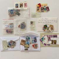 Riesige Briefmarkensammlung // Sammlung alte Briefmarken