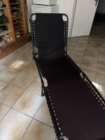 Liegestuhl mit neuem Kissen 
