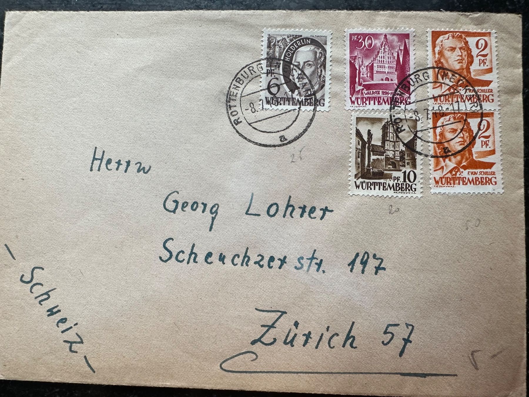 Couverts & Versandtaschen: Alte Umschlag – Gebraucht aus Brugg von bri_7h8s