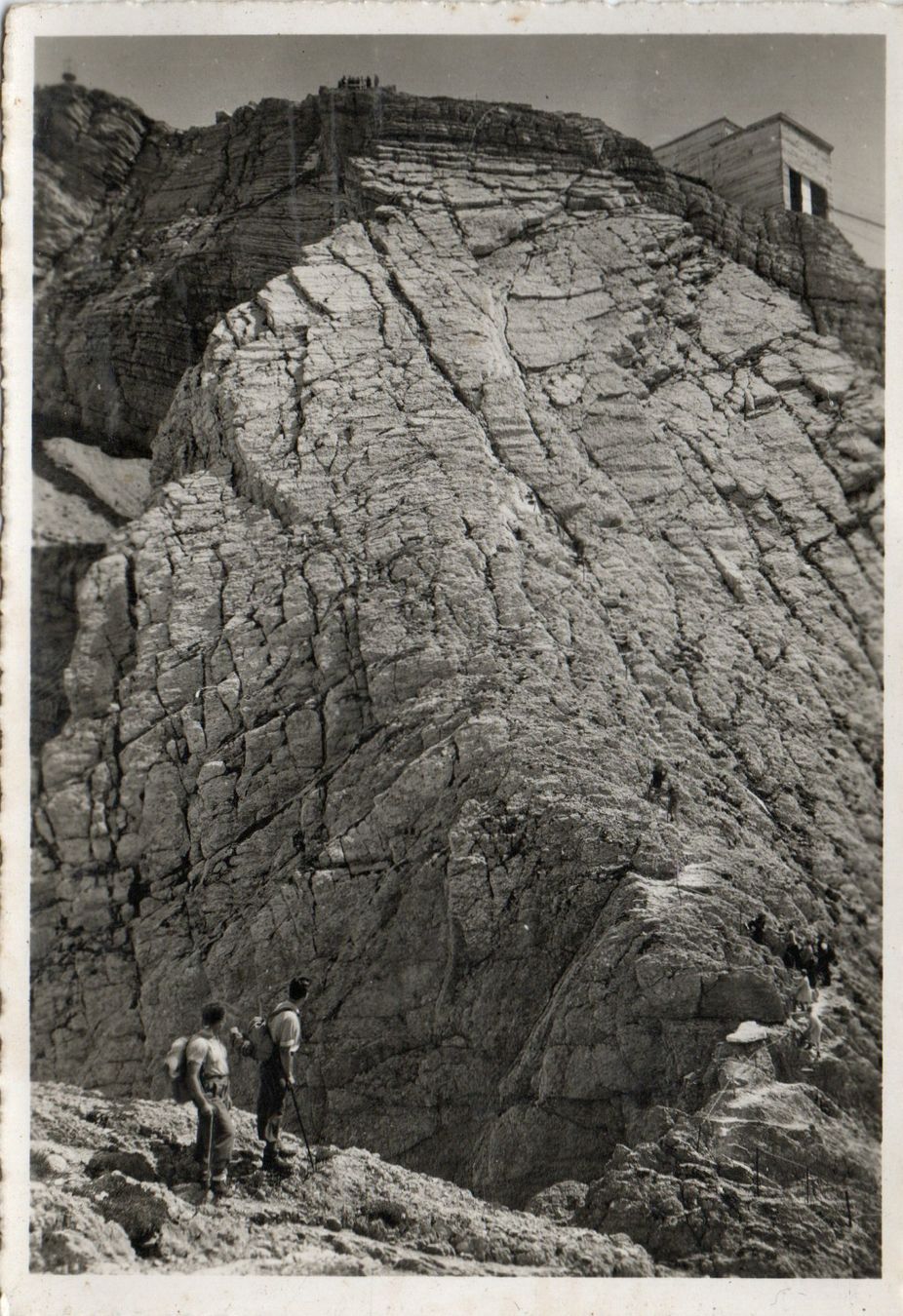 Cartoline postali: Säntis - Aufstieg von Norden – Usato da Melano venduto da pisonsdro