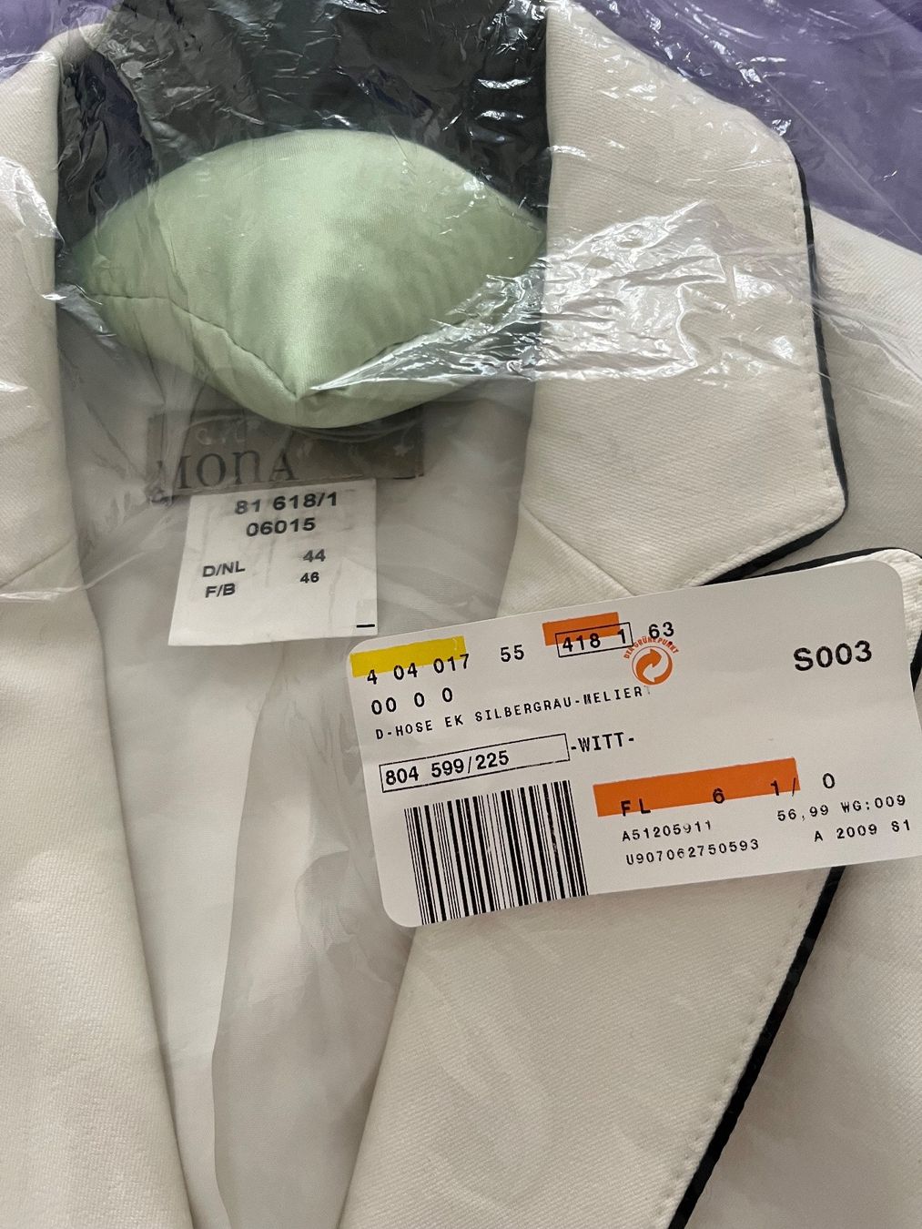 Jacken: Blazer weiss – Gebraucht aus Neuenhof von Himmel2 1