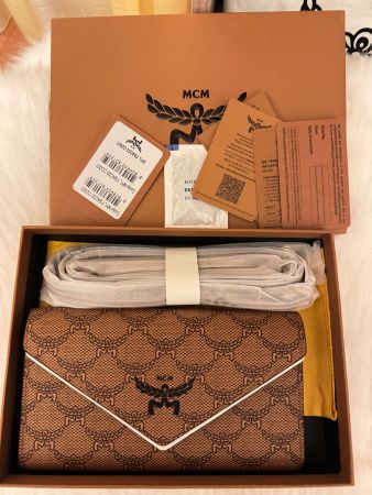 Original MCM Himmel Lauretos Wallet on ChainNue mit Quittung