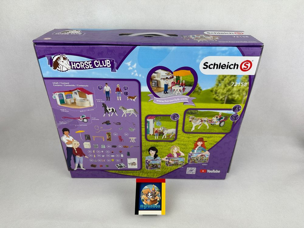 Schleich Horse Club 72518 Kutschfahrt zum Reiter-Café NEU (Neu und ...