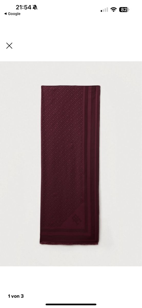 Tommy Hilfiger Foulard & Sciarpe: Tommy Hilfiger Schal, Monogramm – Nuovo e nell'imballaggio originale da St. Gallen venduto da Fabiennevogler 3