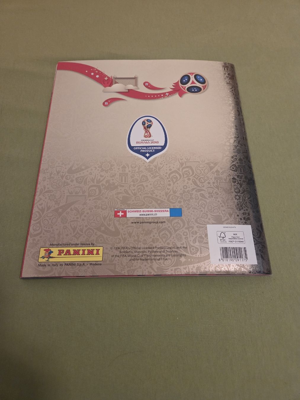 Panini Album: Panini Album WM 2018 – Usato da Embrach venduto da MamaSantos 7