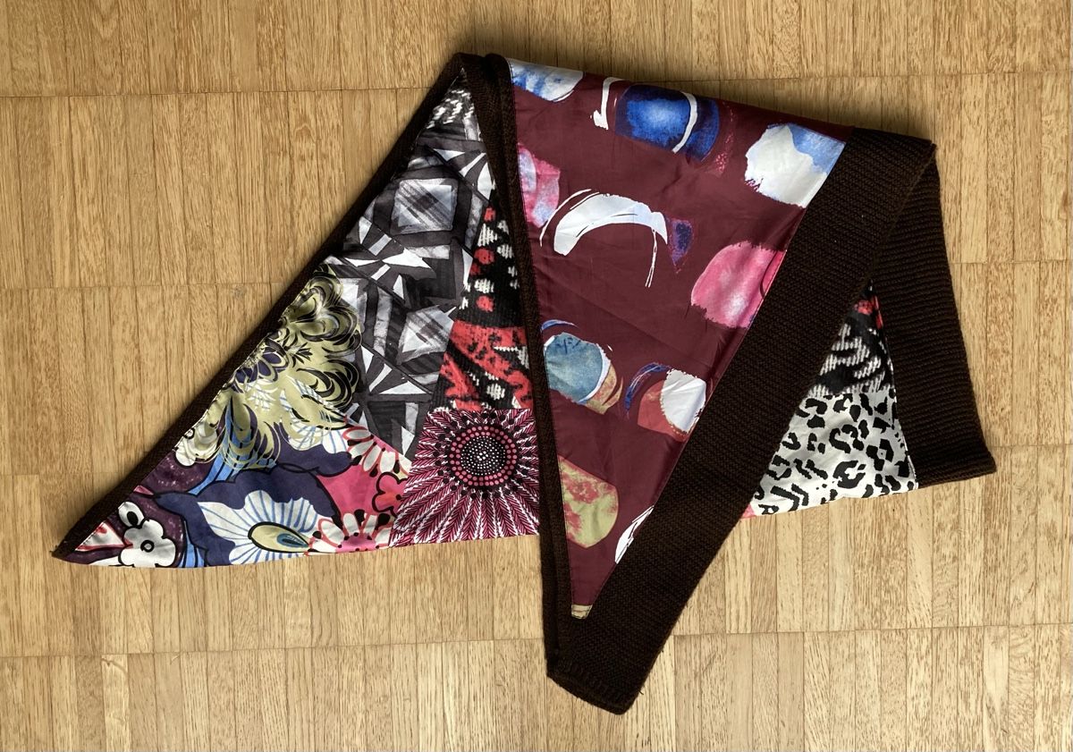 Desigual Foulard & Sciarpe: Desigual Dreieckstuch braun/ bunt – Usato da Nürensdorf venduto da salut 5