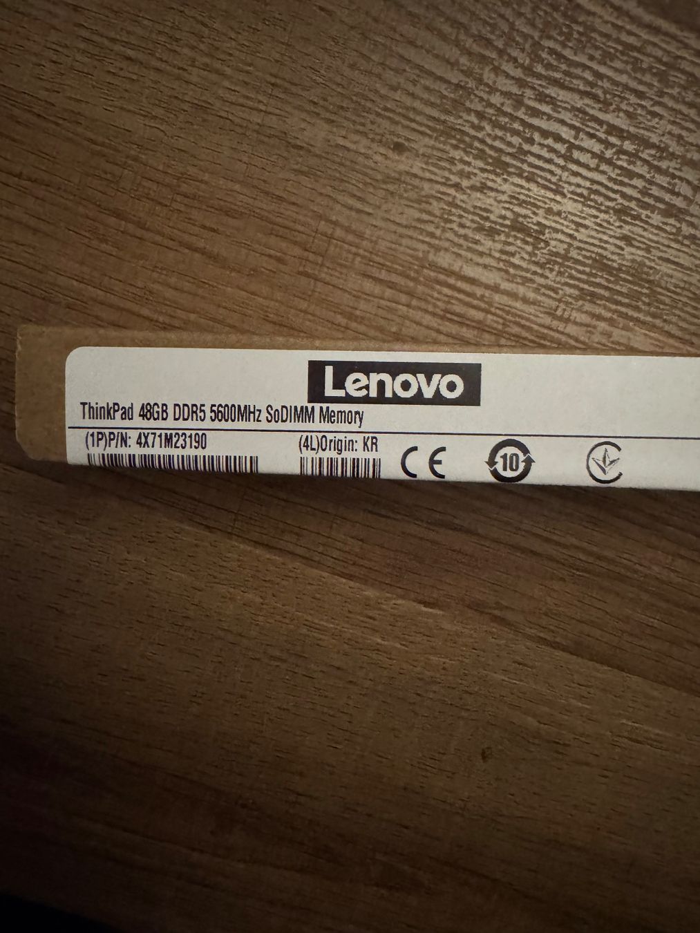 Lenovo Memory / RAM: Lenovo 48GB RAM – Neu und originalverpackt aus Aarau von bigsummerblowout 2