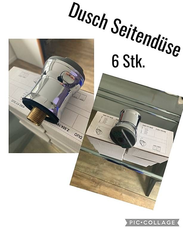 Soffioni doccia: Dusch Seitenbrause KWC fit duo 6 Stk.  – Usato da Uzwil venduto da Jimmy1971