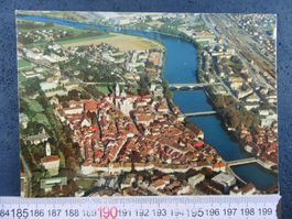 SOLOTHURN SO AK FLUGAUFNAHME SUTER ALTSTADT AARE