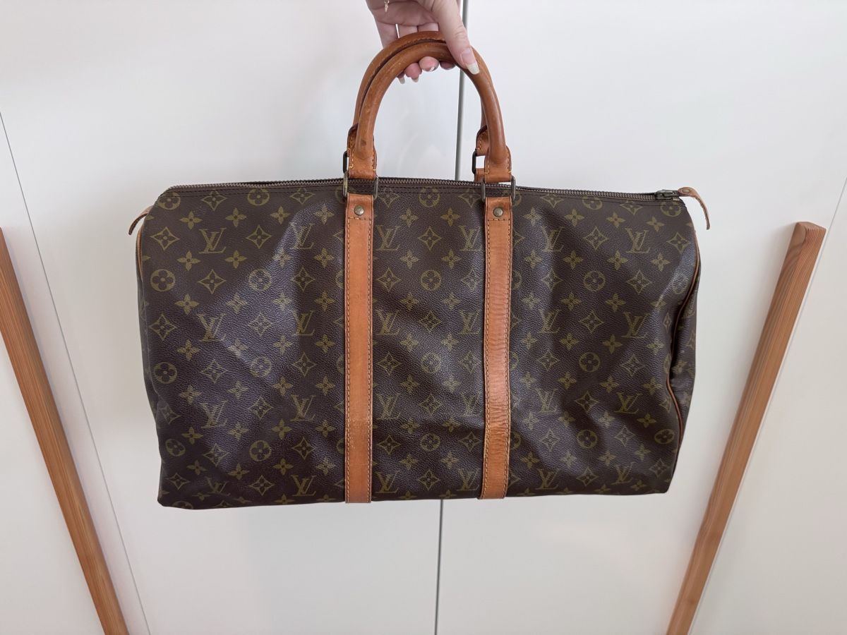 Louis Vuitton Taschen: Louis Vuitton Keepall 50 Monogram Autenticata – Gebraucht aus Ponte Capriasca von j8l_p8c2