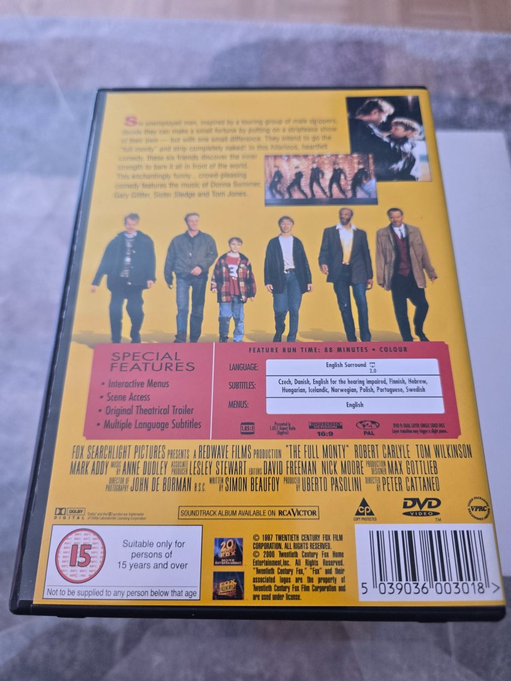 Alle DVDs: The Full Monty DVD – Gebraucht aus Bussigny von Kfdlt 1