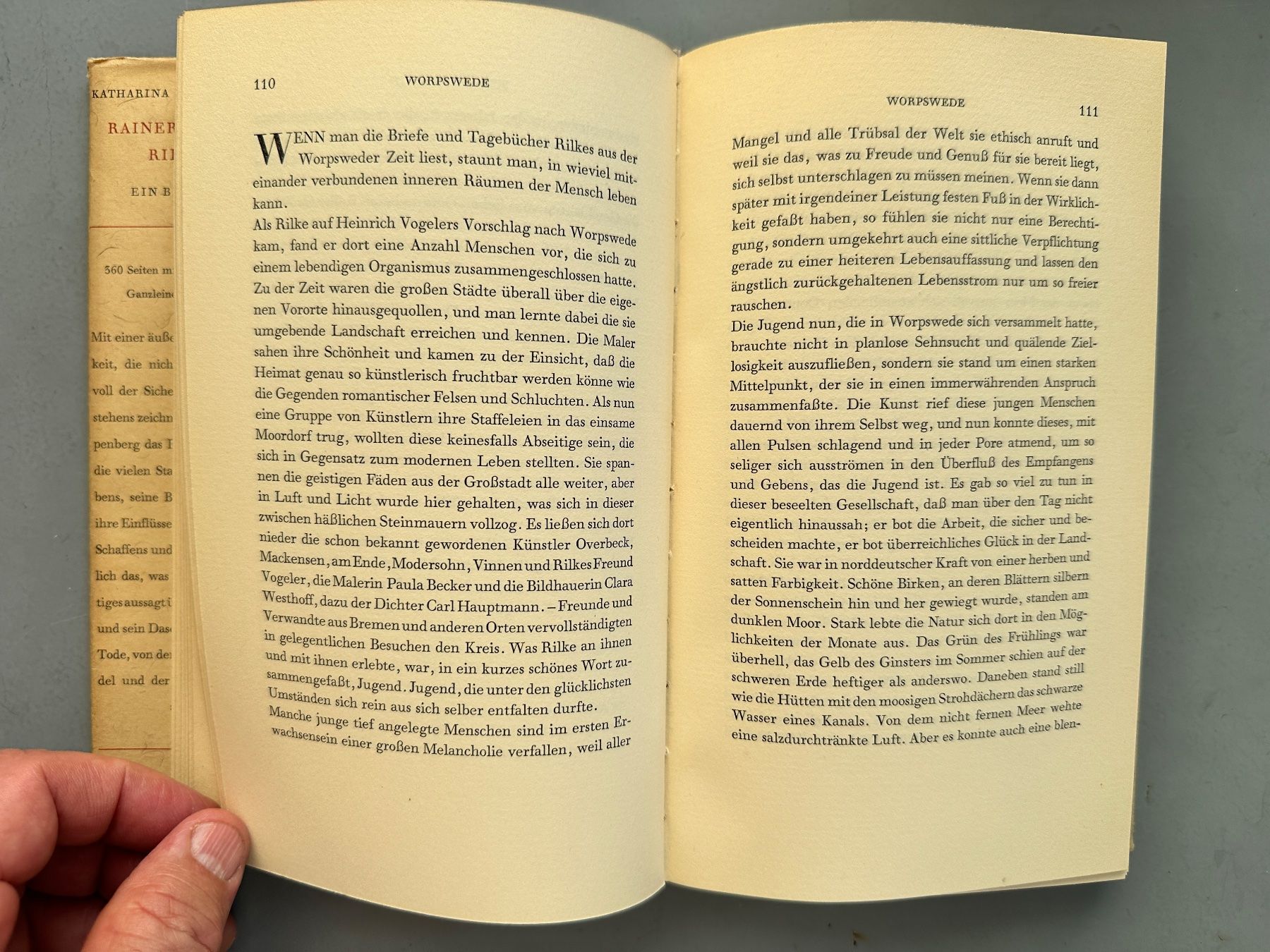 Libri: Katharina Kippenberg: Rainer Maria Rilke. Ein Beitrag. – Usato da Zürich venduto da allp 6